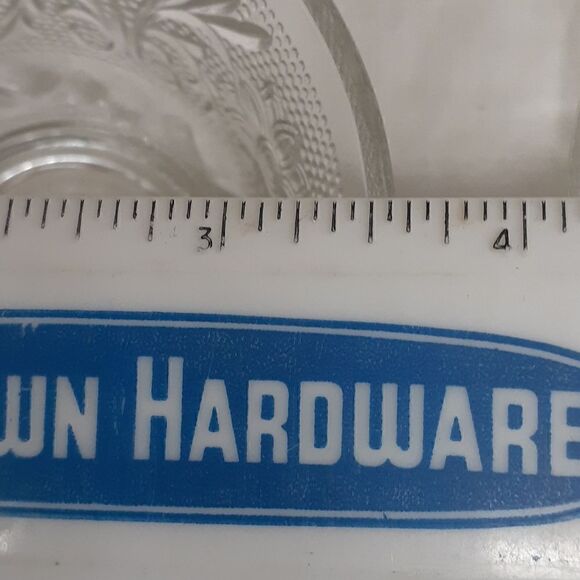 8 pc.bundle vintage Anchor MCM Hocking clear depression glass tumblers, & more - Picture 9 of 11